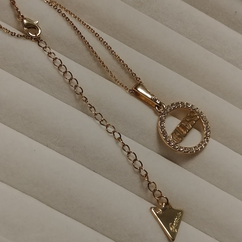 Guess Charm Pendant Necklace